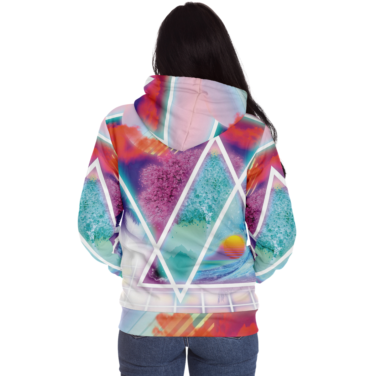 Dimensions Collide Sherpa Hoodie