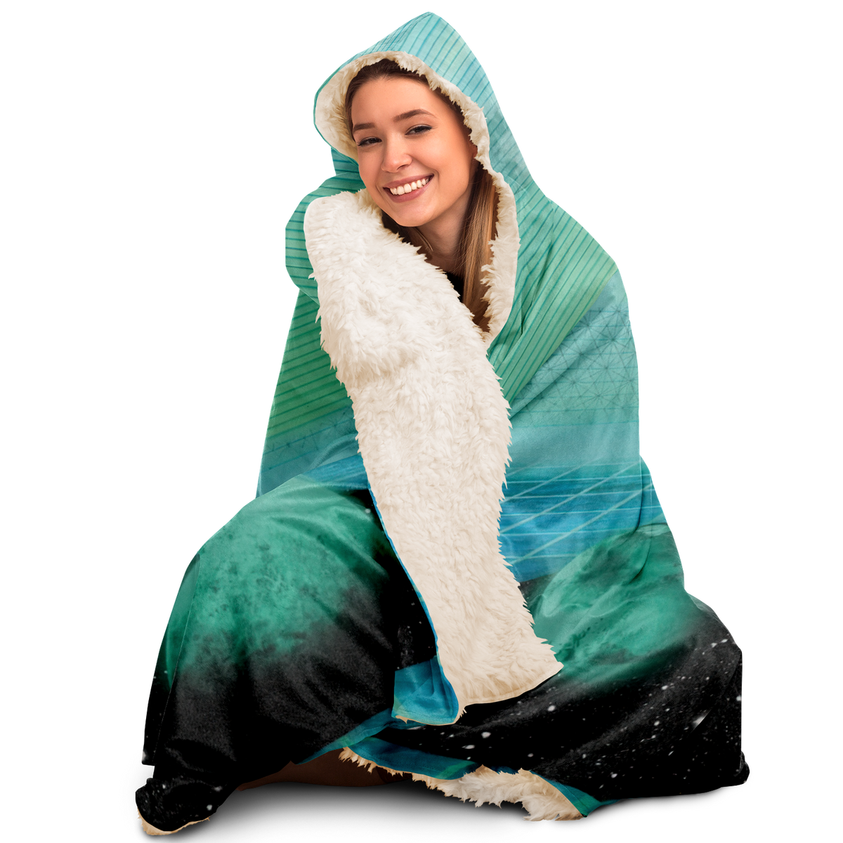 The Merge Hooded Blanket