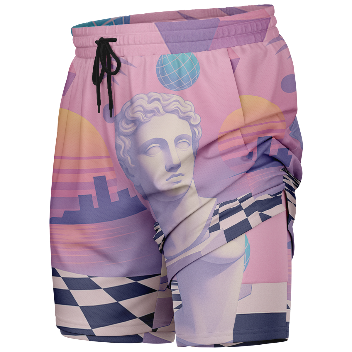 Corinthian Men's 2 in 1 Shorts
