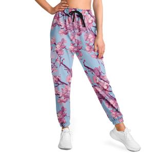 Cherry Blossom Cargo Sweatpants