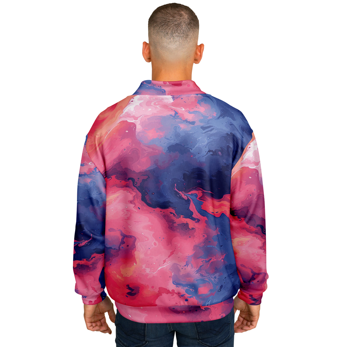 Quantum Tides Varsity Jacket
