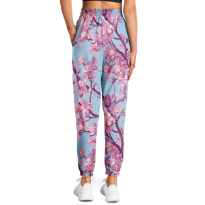 Cherry Blossom Cargo Sweatpants