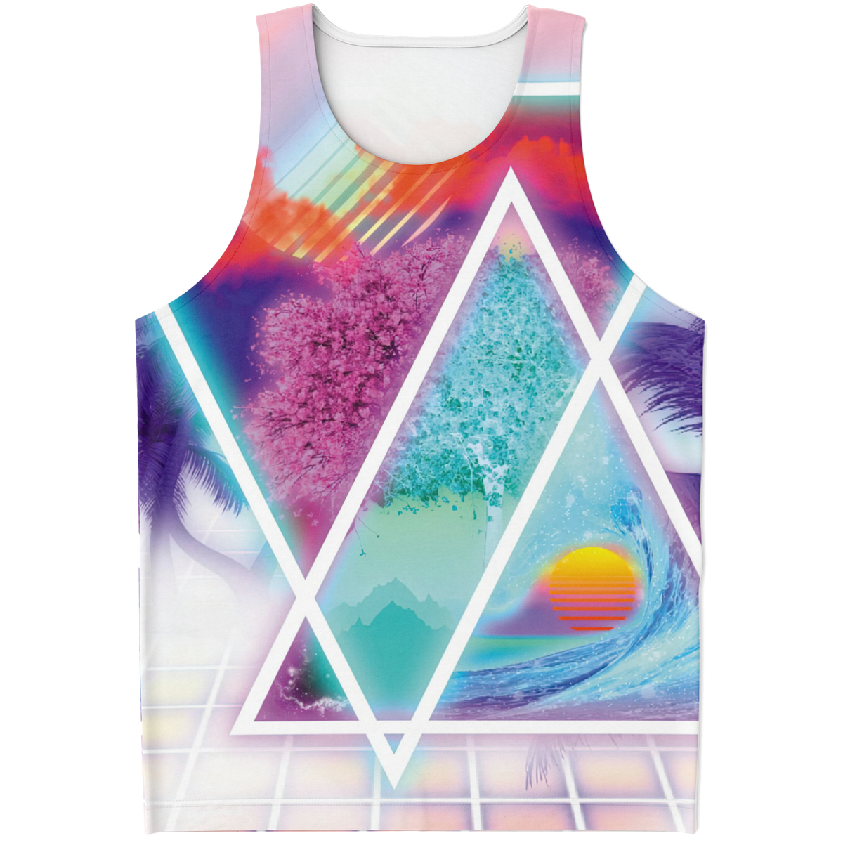 Dimensions Collide Men's Tank Top