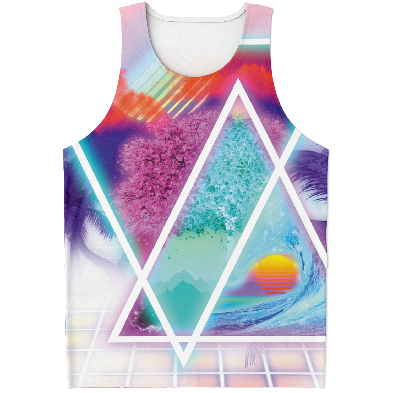 Dimensions Collide Men's Tank Top