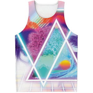 Dimensions Collide Men's Tank Top