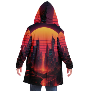 Neon Sunrise Cloak