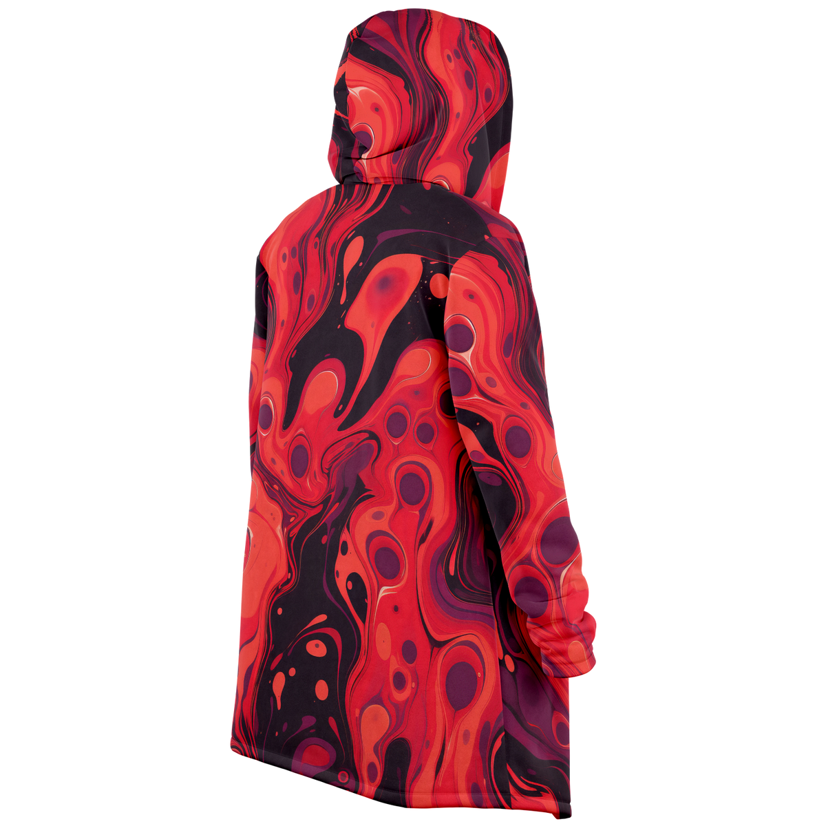 Scarlet Fusion Cloak (Black Fur)