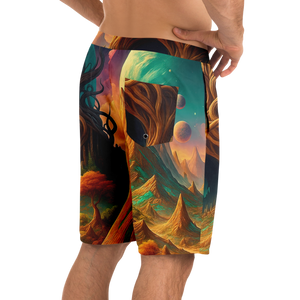 Cosmic Mirage Board Shorts