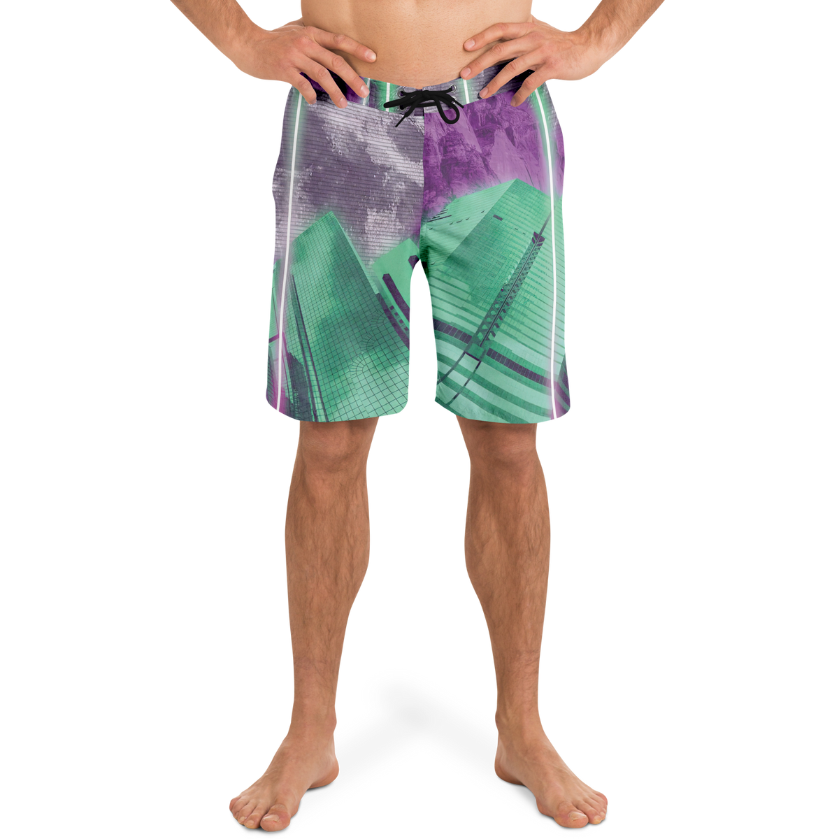 City of Radiance Board Shorts