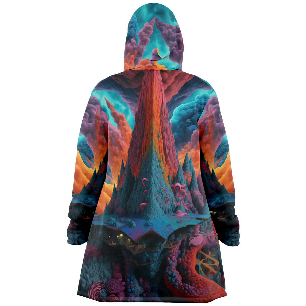 Surreal Summit Cloak (Black Fur)
