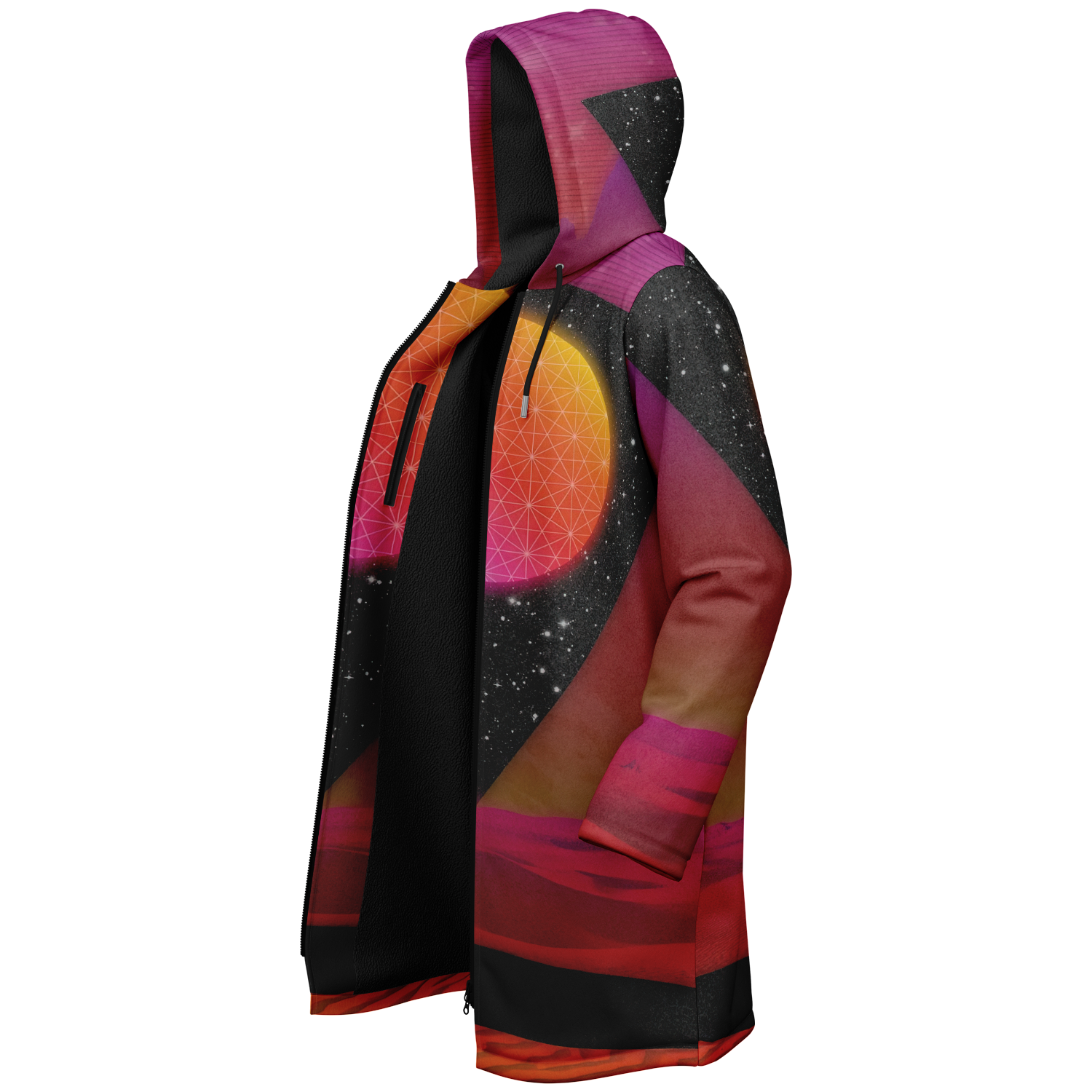 Desert Continuum Zip Up Cloak