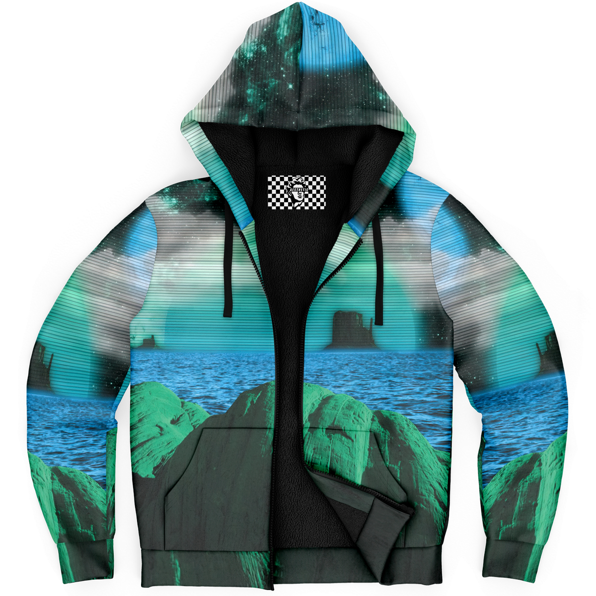 Emerald Canyon Sherpa Hoodie