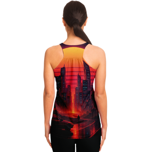 Neon Sunrise Women's Tank Top