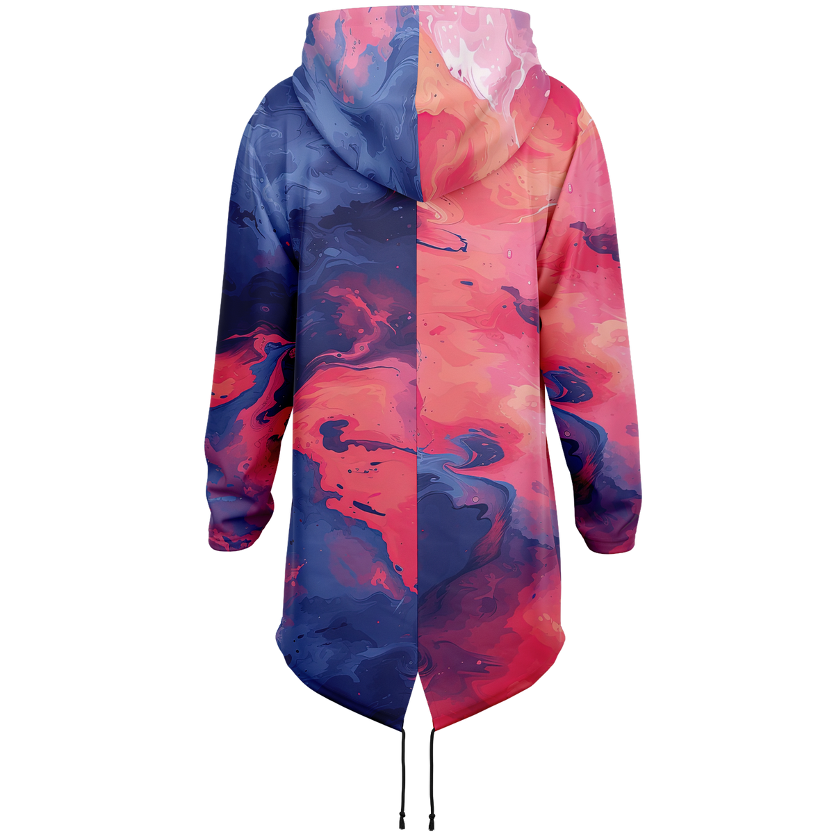 Quantum Tides Longline Hoodie