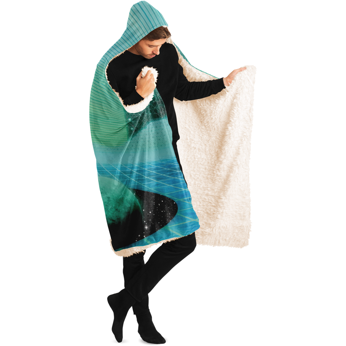 The Merge Hooded Blanket