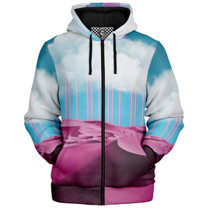 Electric Desert Sherpa Hoodie