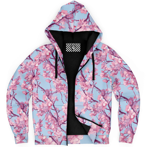 Cherry Blossom Sherpa Hoodie