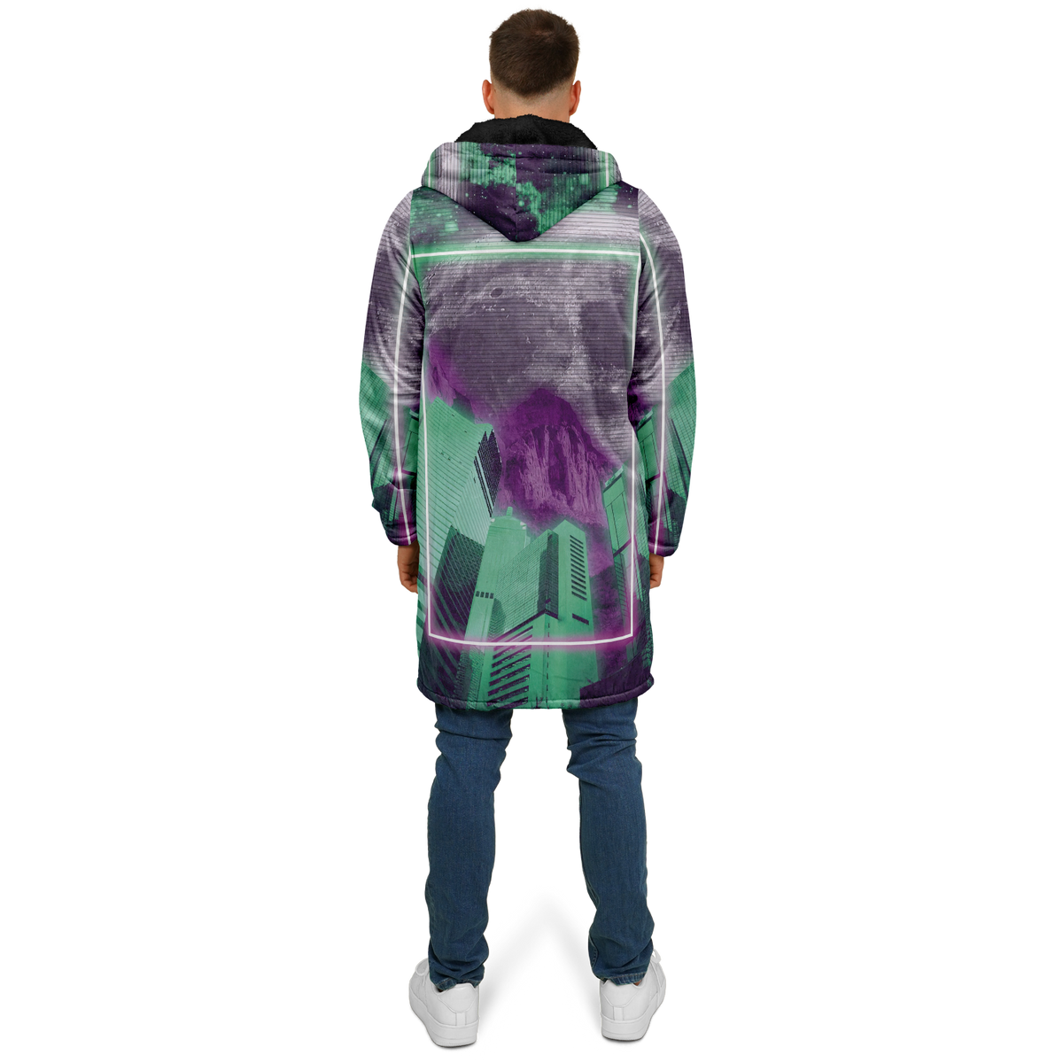 City of Radiance Zip Up Cloak