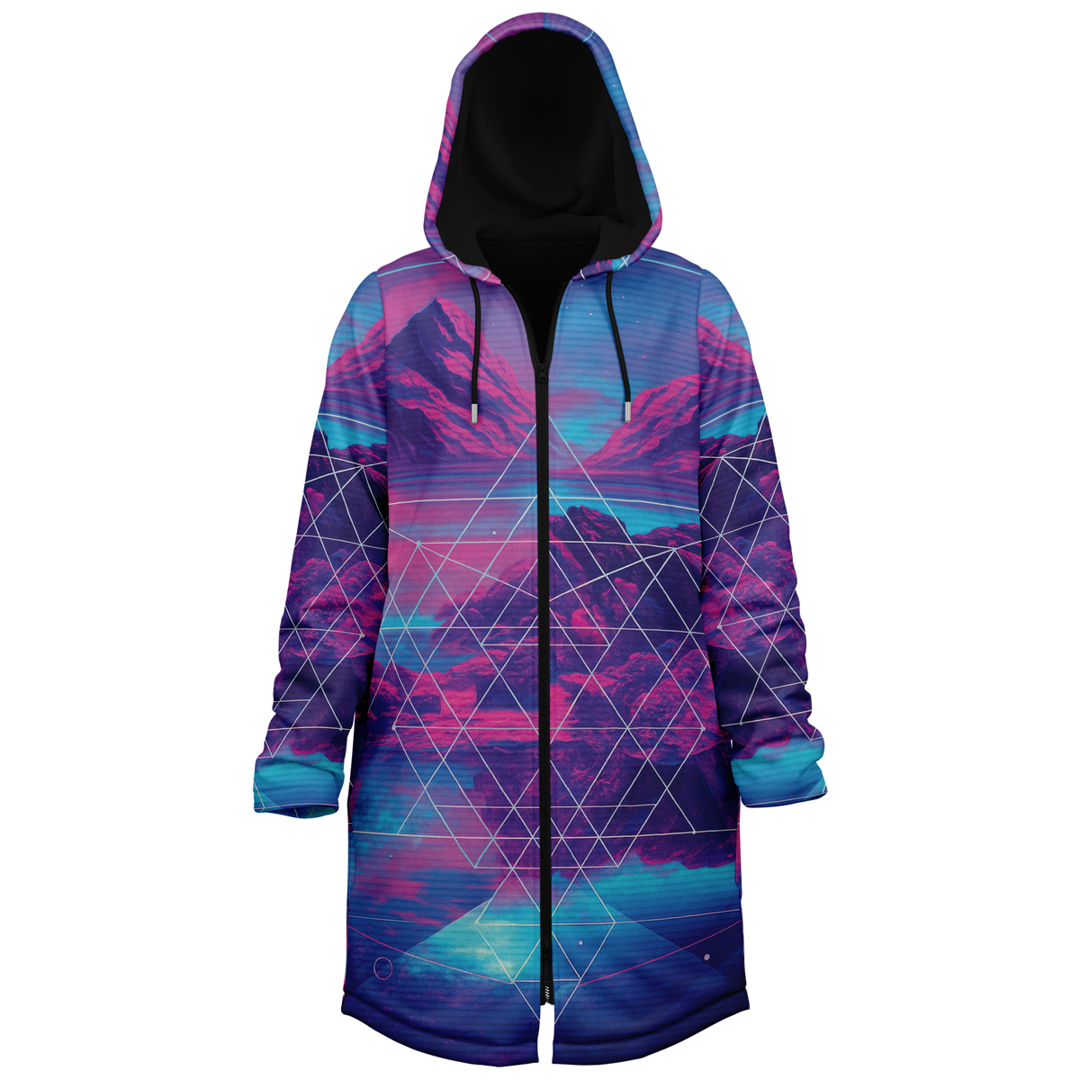 Liminal Zip Up Cloak