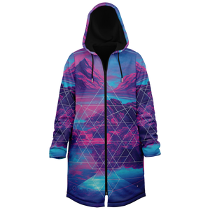 Liminal Zip Up Cloak