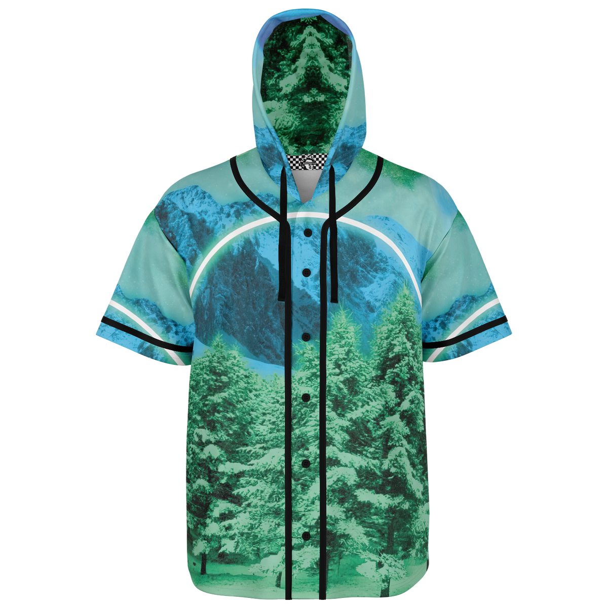 Minty Wonderland Hooded Jersey