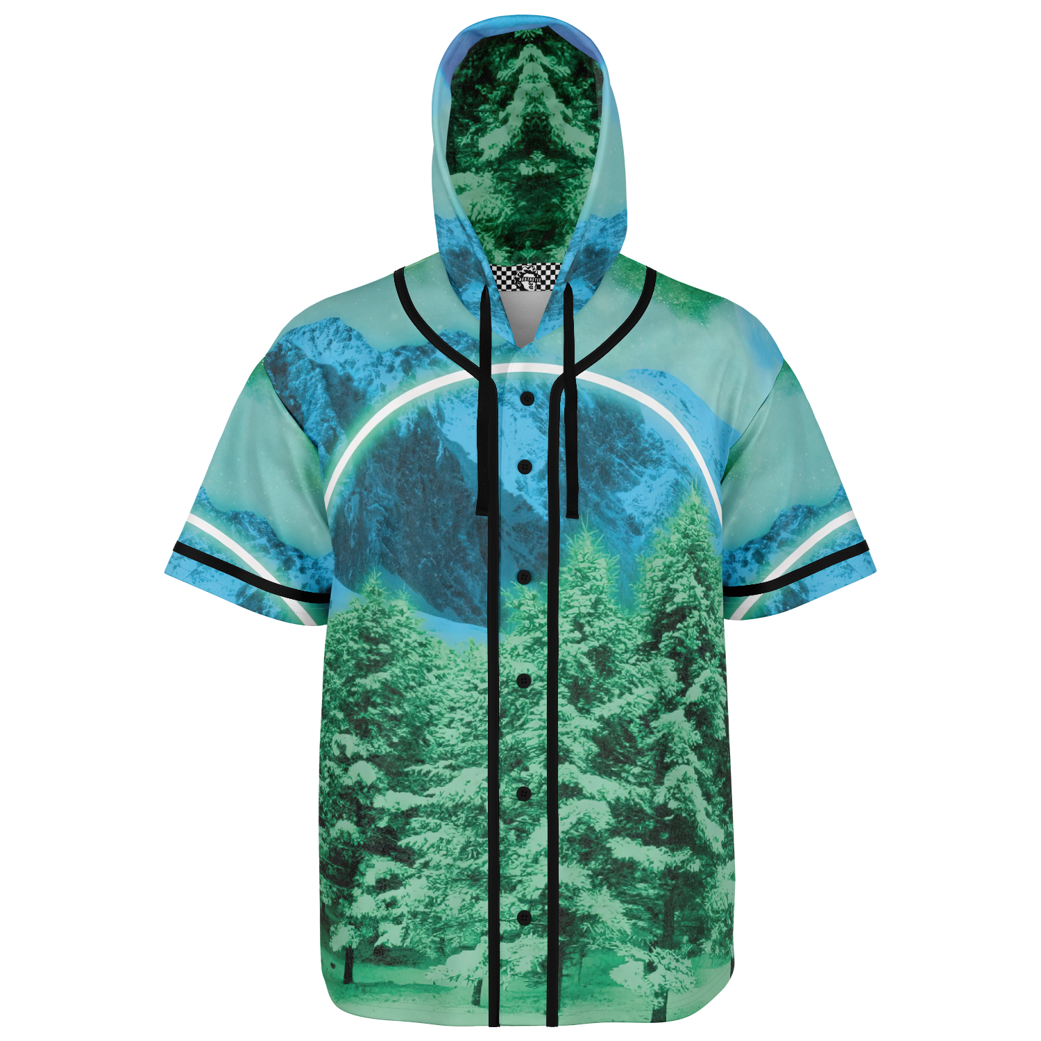 Minty Wonderland Hooded Jersey