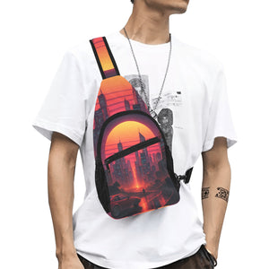 Neon Sunrise Sling Bag