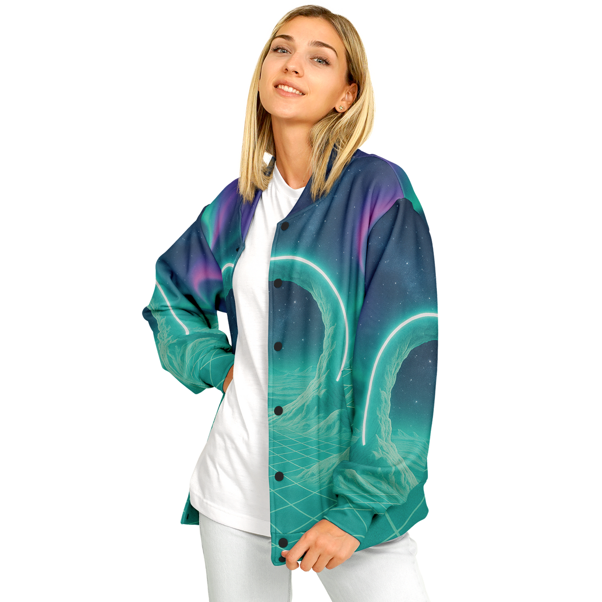 Astral Gateway Varsity Jacket