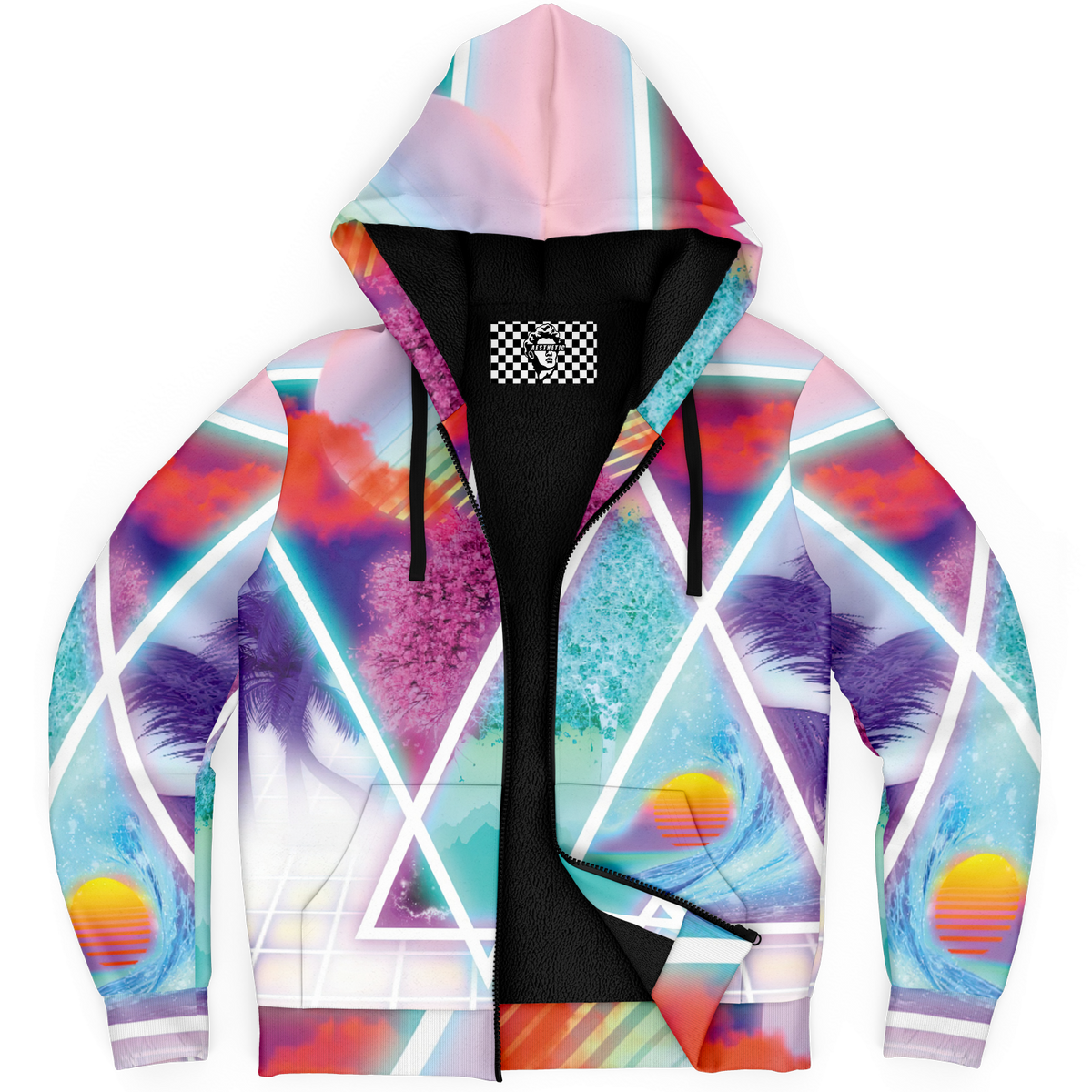 Dimensions Collide Sherpa Hoodie