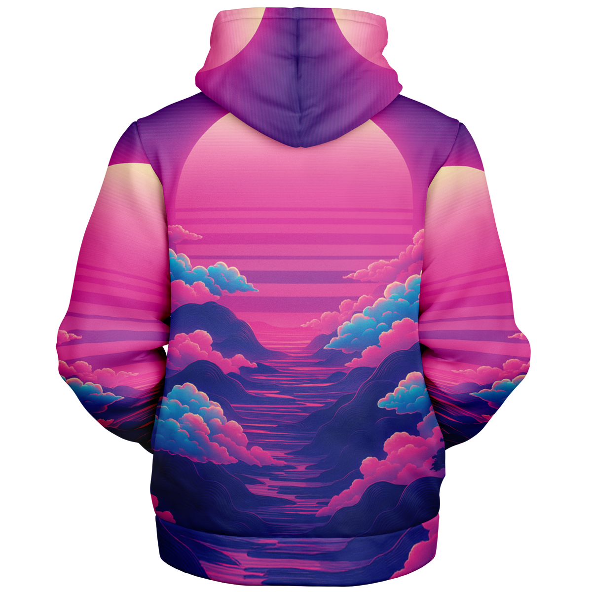 Duskwave Sherpa Hoodie