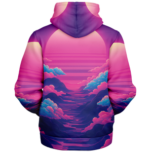 Duskwave Sherpa Hoodie