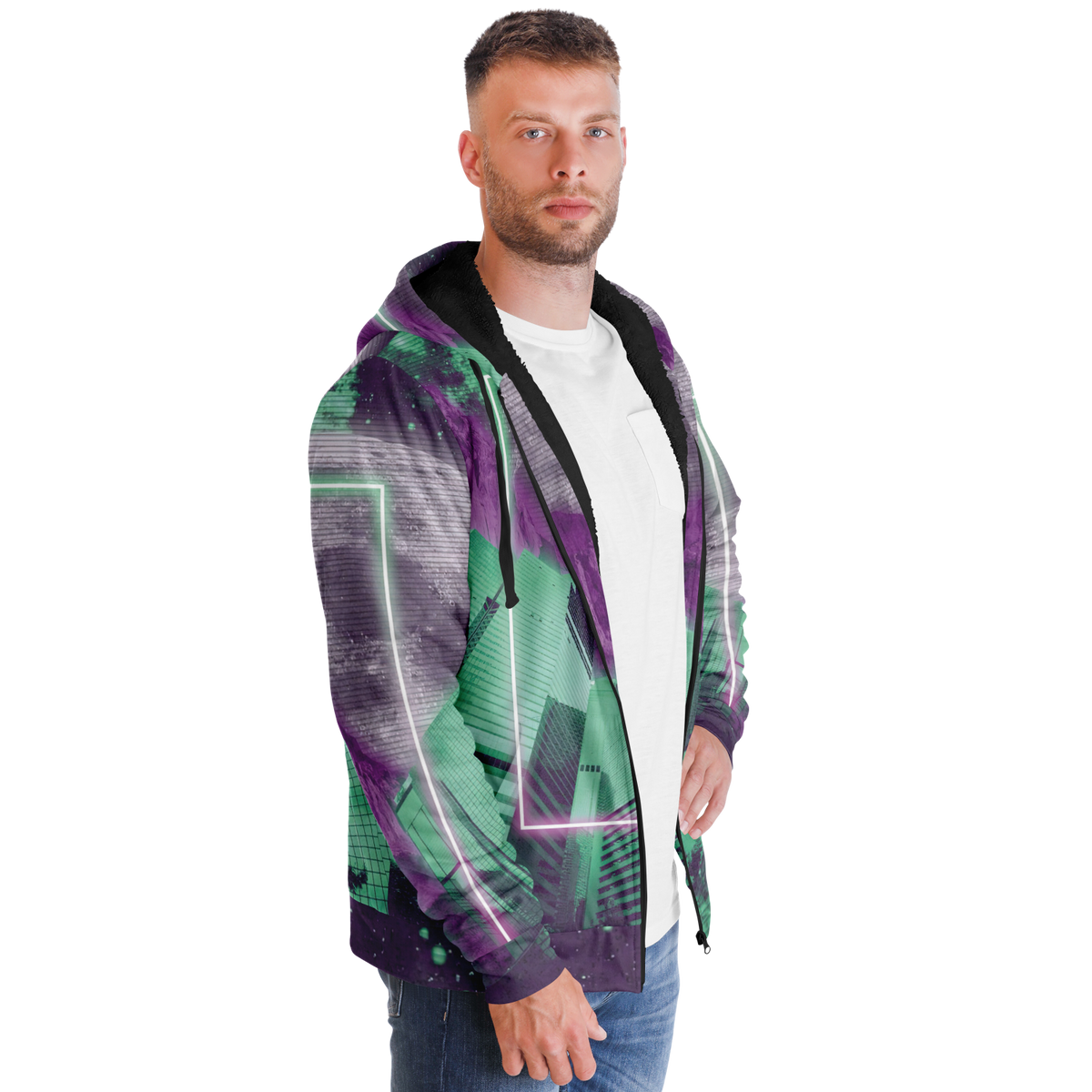 City of Radiance Sherpa Hoodie