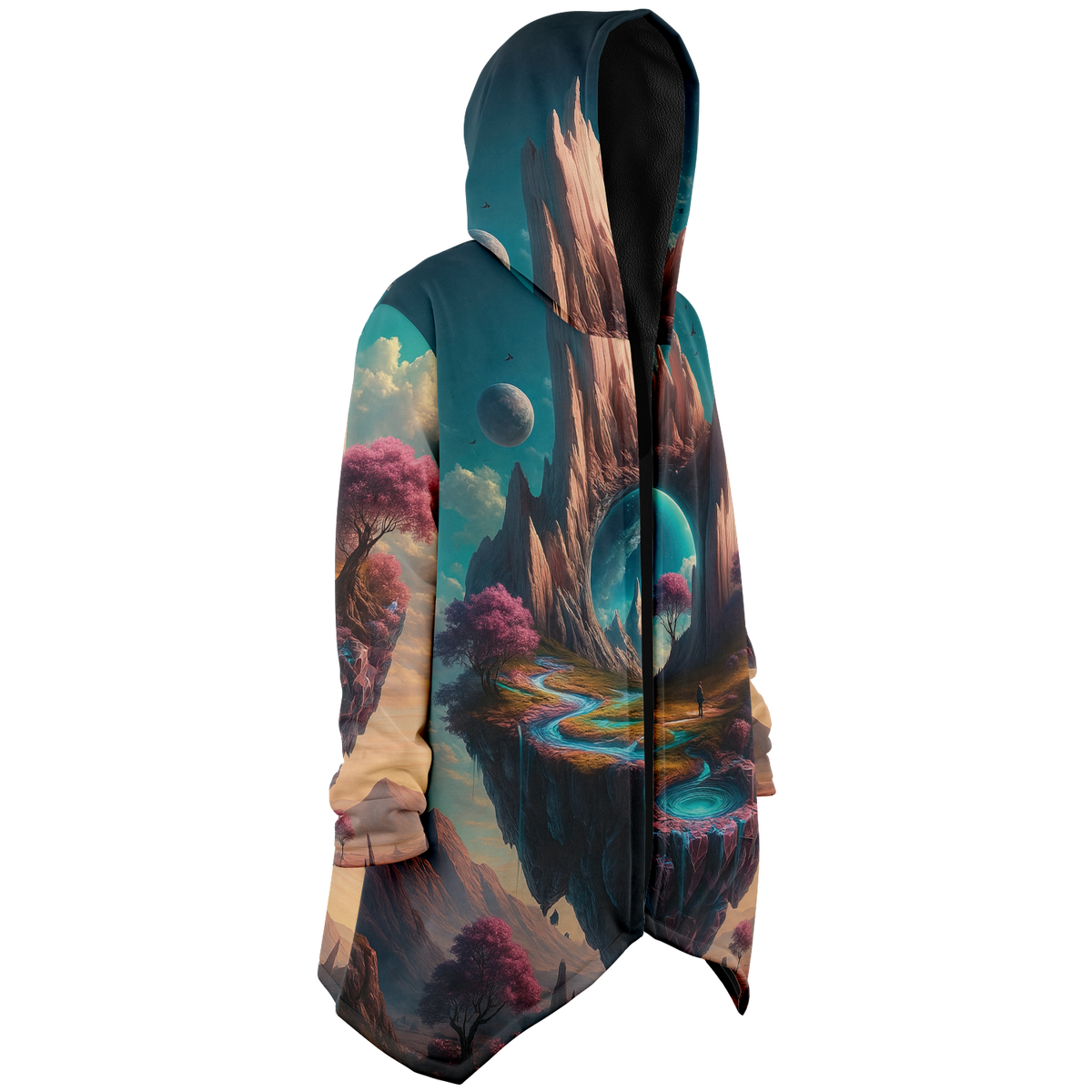 Dream Isle Cloak (Black Fur)