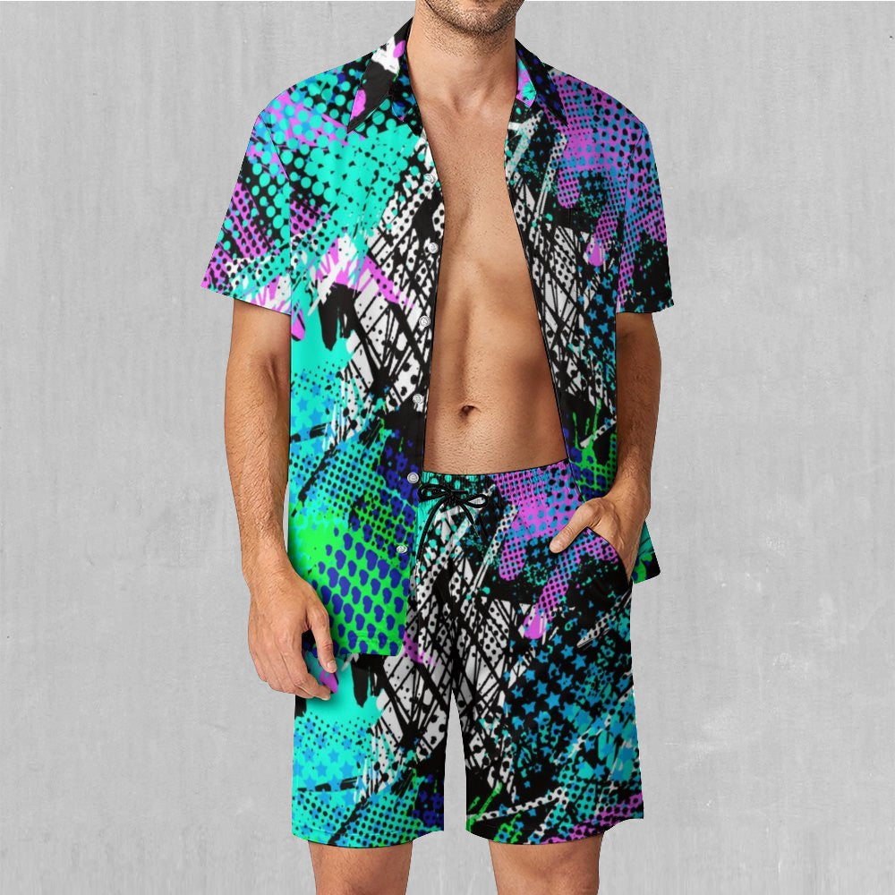 Electric Avenue Men's Beach Set