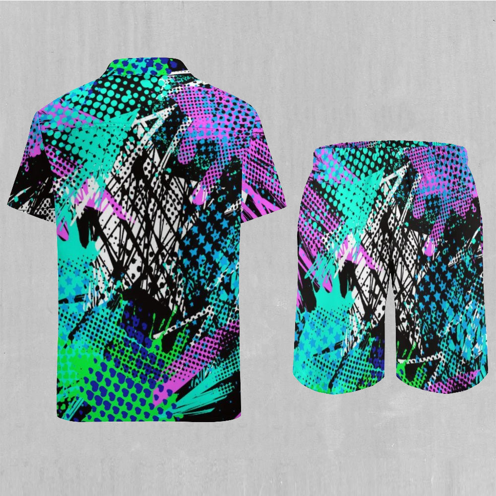 Electric Avenue Men's Beach Set