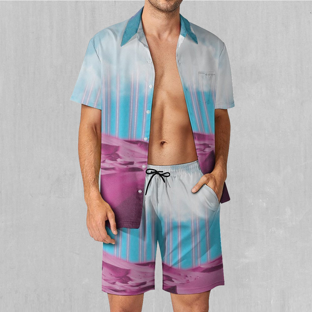 Electric Desert Men's Beach Set