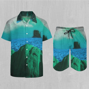 Emerald Canyon Men's Beach Set