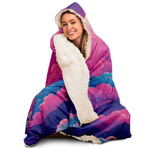 Duskwave Hooded Blanket