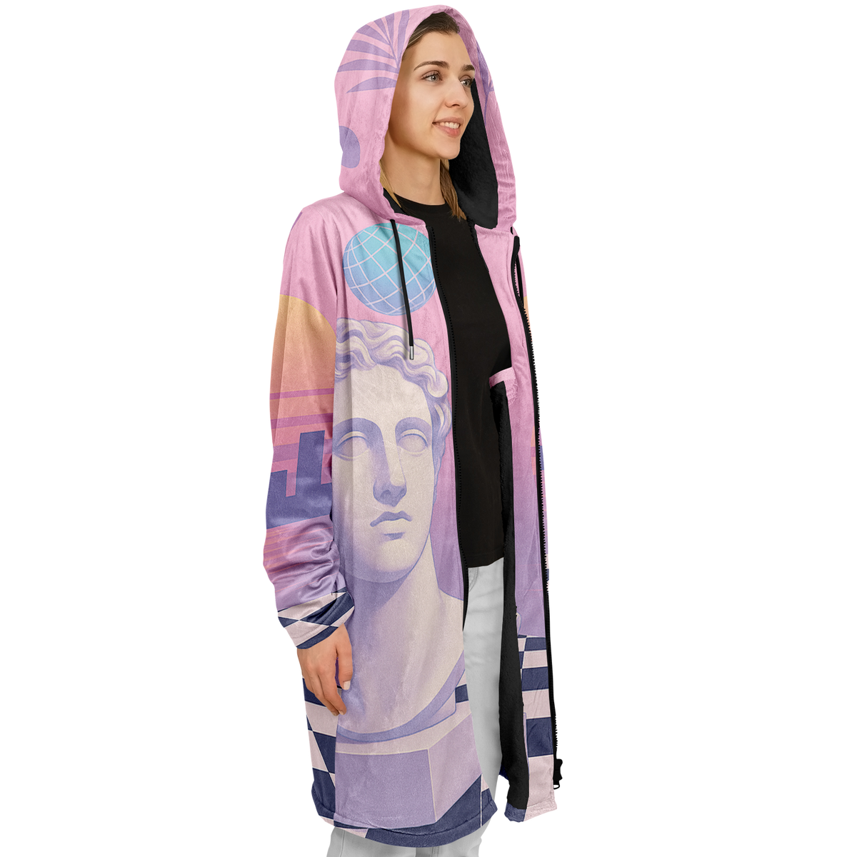 Corinthian Zip Up Cloak