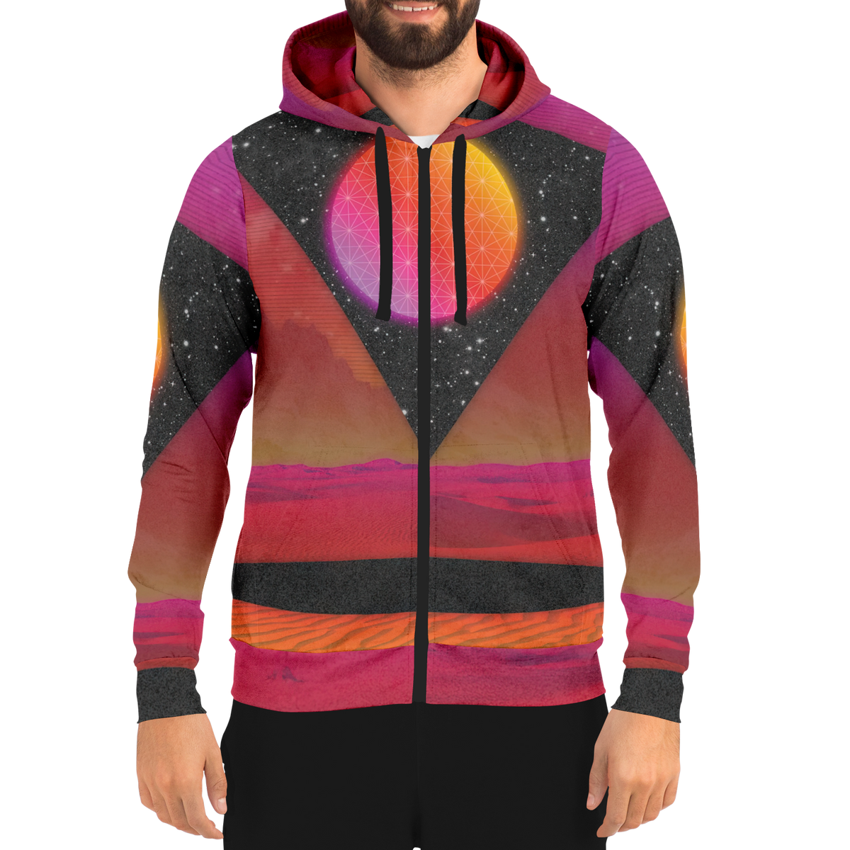 Desert Continuum Zip Hoodie