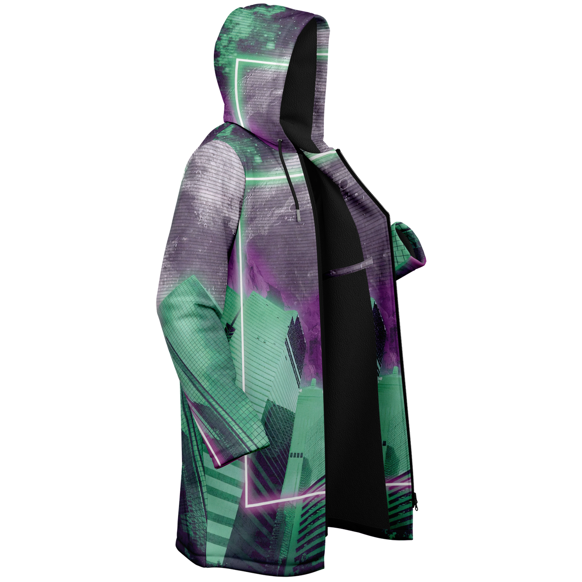 City of Radiance Zip Up Cloak