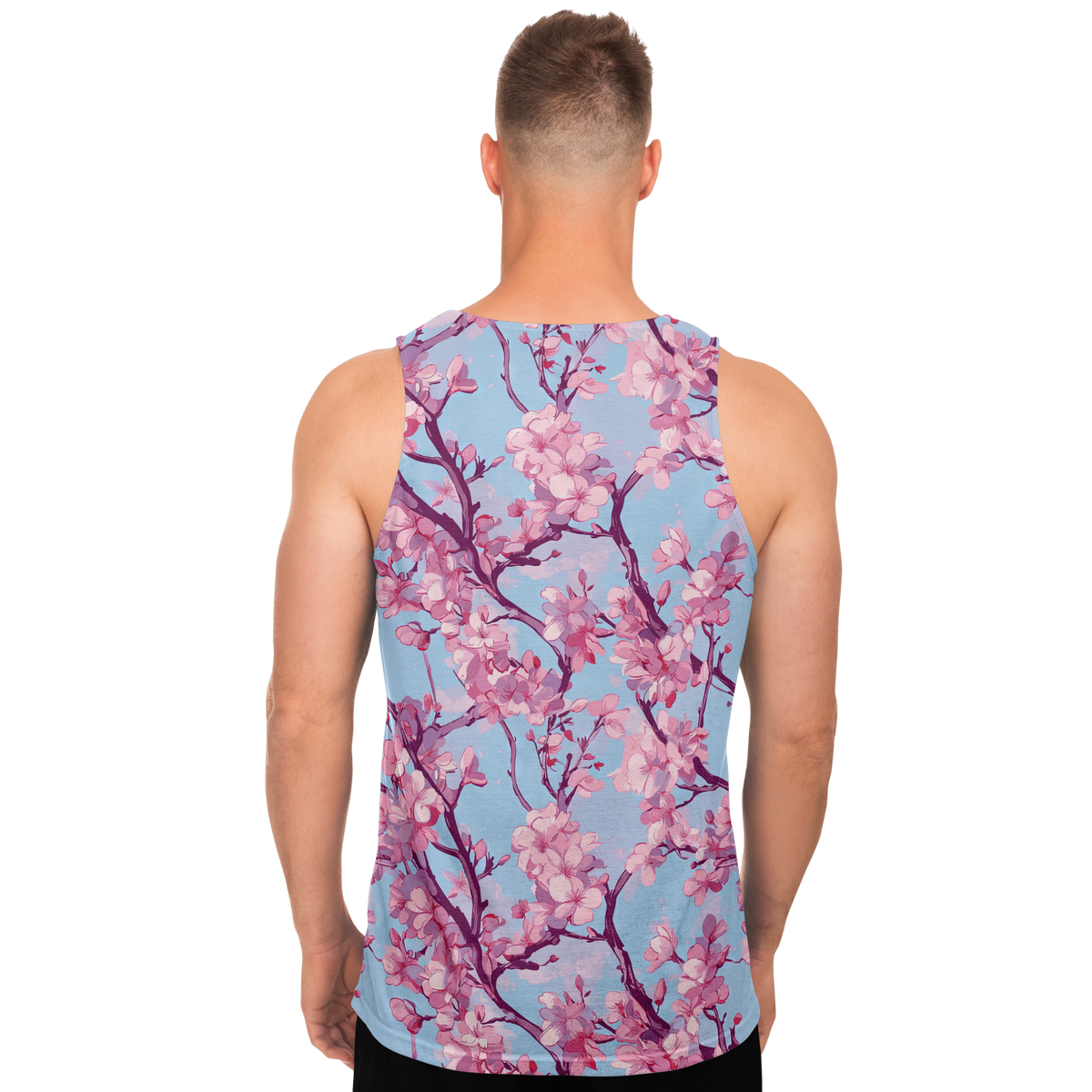 Cherry Blossom Men's Tank Top