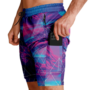 Liminal Men's 2 in 1 Shorts