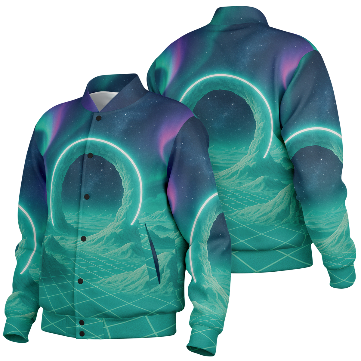 Astral Gateway Varsity Jacket