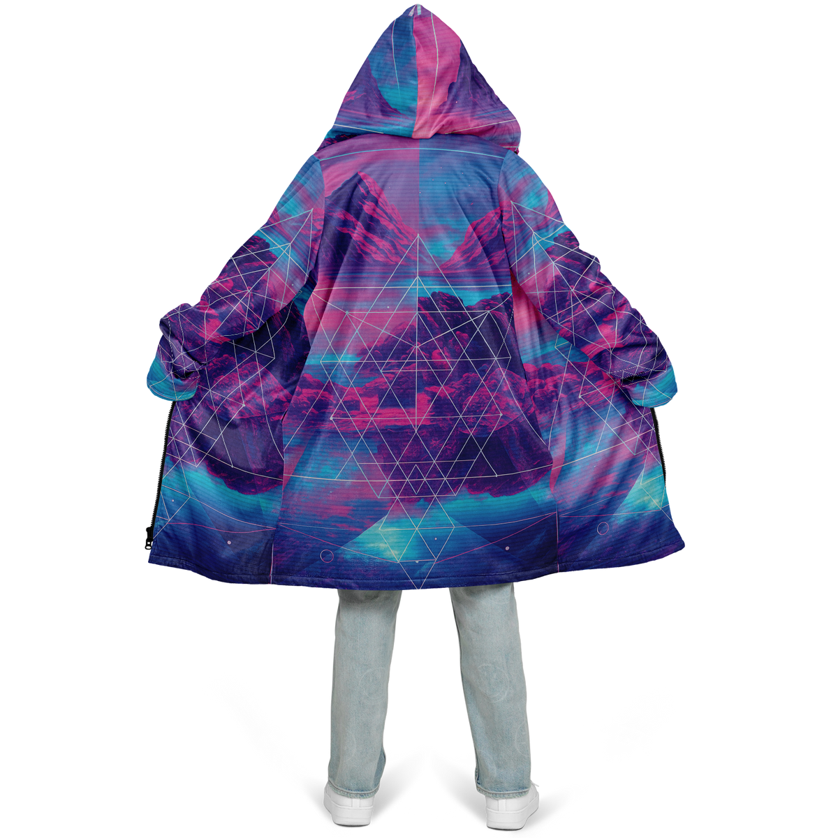 Liminal Zip Up Cloak