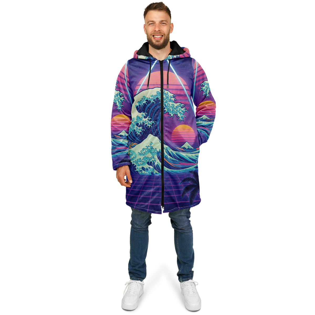 Neonami Zip Up Cloak