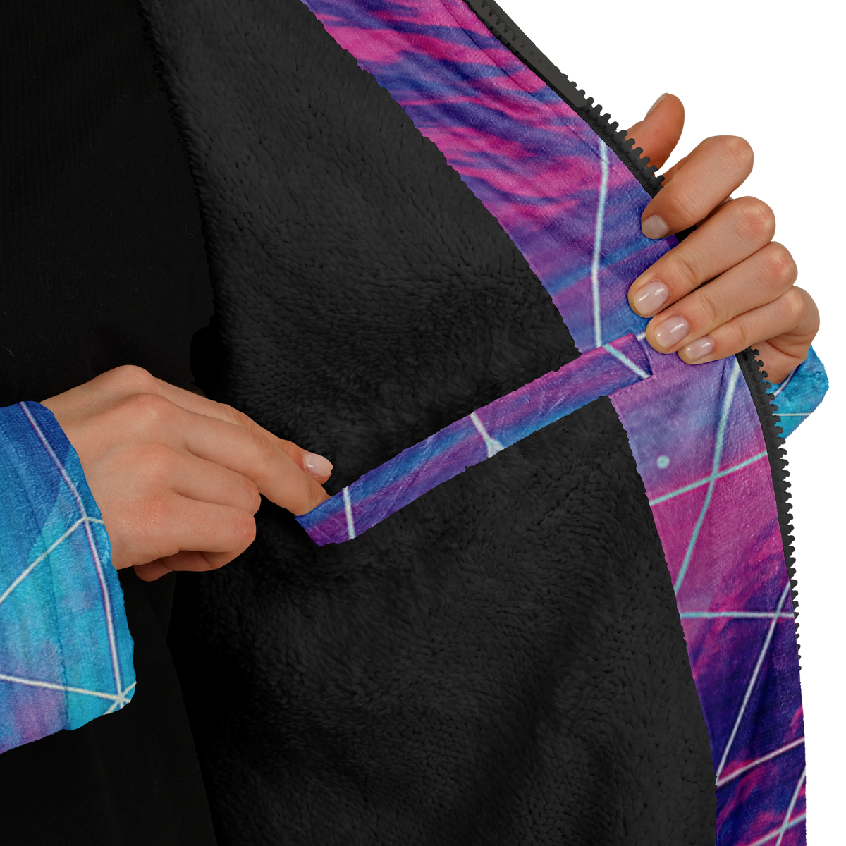 Liminal Zip Up Cloak