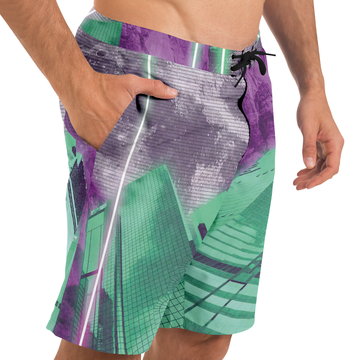 City of Radiance Board Shorts