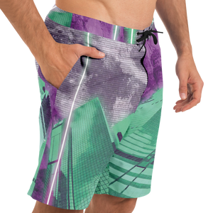 City of Radiance Board Shorts