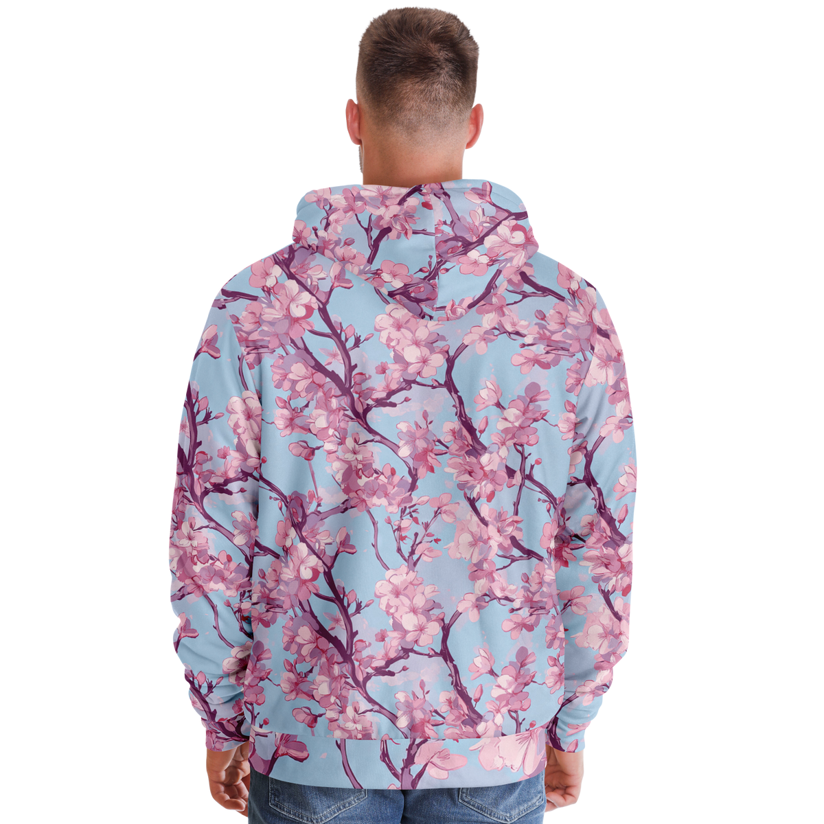 Cherry Blossom Sherpa Hoodie